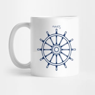 Boat rudder for yacht Mug